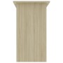 Schreibtisch aus Sonoma-Eichensperrholz, 80 x 45 x 74 cm von vidaXL, Schreibtische - Ref: Foro24-801367, Preis: 67,86 €, Raba...