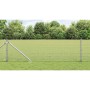 Reja con postes Plateado 0.5 x 50 m Acero