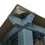 Gazebo with curtain and LED light strip, taupe aluminum, 400x300cm. by vidaXL, Tents and gazebos - Ref: Foro24-3070337, Price...