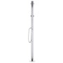 Gartendusche mit braunem Sockel 220 cm aus Aluminium von vidaXL, Pool- und Spa-Zubehör - Ref: Foro24-3070781, Preis: 274,10 €...
