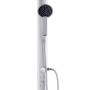 Garden shower with brown base 220 cm aluminum by vidaXL, Pool and spa accessories - Ref: Foro24-3070781, Price: 274,10 €, Dis...