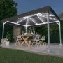 Gazebo with anthracite aluminum LED strip lights 400x300 cm by vidaXL, Tents and gazebos - Ref: Foro24-3070352, Price: 401,54...