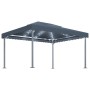 Gazebo with anthracite aluminum LED strip lights 400x300 cm by vidaXL, Tents and gazebos - Ref: Foro24-3070352, Price: 416,11...