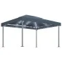 Gazebo with anthracite aluminum LED strip lights 400x300 cm by vidaXL, Tents and gazebos - Ref: Foro24-3070352, Price: 401,54...
