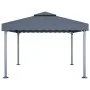Gazebo with anthracite aluminum LED strip lights 400x300 cm by vidaXL, Tents and gazebos - Ref: Foro24-3070352, Price: 401,54...