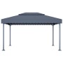 Gazebo with anthracite aluminum LED strip lights 400x300 cm by vidaXL, Tents and gazebos - Ref: Foro24-3070352, Price: 416,11...