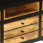 Mueble para TV de madera maciza de mango 120x30x50 cm