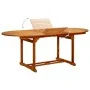 Juego de comedor de jardín 7 piezas ratán sintético beige de vidaXL, Conjuntos de jardín - Ref: Foro24-3070753, Precio: 688,5...