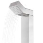 Gartendusche mit braunem Sockel 225 cm aus Edelstahl von vidaXL, Pool- und Spa-Zubehör - Ref: Foro24-3070787, Preis: 297,95 €...