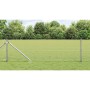 Reja con postes Plateado 0.6 x 100 m Acero