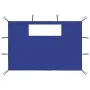 Gazebo side walls with windows 2 units blue by vidaXL, Accessories for pavilions and gazebos - Ref: Foro24-3070418, Price: 28...