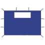 Pavillon-Seitenwände mit Fenstern 2 Einheiten blau von vidaXL, Zubehör für Pavillons und Pavillons - Ref: Foro24-3070418, Pre...