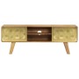 Mueble para TV de madera maciza de mango 120x30x45 cm