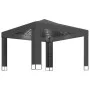Cenador con doble techo y tira de luces LED antracita 3x3 m by vidaXL, Tents and gazebos - Ref: Foro24-3070304, Price: 265,47...