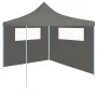 Side walls of gazebo with 2 anthracite gray windows by vidaXL, Accessories for pavilions and gazebos - Ref: Foro24-3070419, P...
