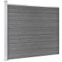 Graues WPC-Zaunplatten-Set 699 x 146 cm von vidaXL, Zaunpaneele - Ref: Foro24-3070457, Preis: 813,17 €, Rabatt: %