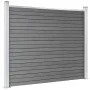 Graues WPC-Zaunplatten-Set 699 x 146 cm von vidaXL, Zaunpaneele - Ref: Foro24-3070457, Preis: 813,17 €, Rabatt: %