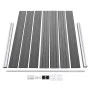 Graues WPC-Zaunplatten-Set 699 x 146 cm von vidaXL, Zaunpaneele - Ref: Foro24-3070457, Preis: 813,17 €, Rabatt: %