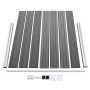 Gray WPC Fence Panel Set 699x146 cm by vidaXL, fence panels - Ref: Foro24-3070457, Price: 771,22 €, Discount: %