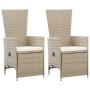 Beigefarbenes 5-teiliges Garten-Essset von vidaXL, Gartensets - Ref: Foro24-3068762, Preis: 626,45 €, Rabatt: %