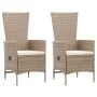 Beige 5-piece garden dining set by vidaXL, Garden sets - Ref: Foro24-3068762, Price: 615,95 €, Discount: %