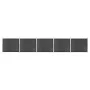 Gray WPC Fence Panel Set 872x146 cm by vidaXL, fence panels - Ref: Foro24-3070458, Price: 1,00 €, Discount: %