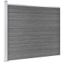 Graues WPC-Zaunplatten-Set 872 x 146 cm von vidaXL, Zaunpaneele - Ref: Foro24-3070458, Preis: 986,33 €, Rabatt: %