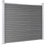 Graues WPC-Zaunplatten-Set 872 x 146 cm von vidaXL, Zaunpaneele - Ref: Foro24-3070458, Preis: 986,33 €, Rabatt: %