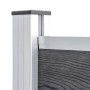 Graues WPC-Zaunplatten-Set 872 x 146 cm von vidaXL, Zaunpaneele - Ref: Foro24-3070458, Preis: 986,33 €, Rabatt: %