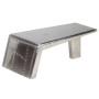 Mesa de centro estilo aviador vintage de aluminio