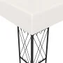 Gazebo with LED strip lights 3x3 m cream-colored fabric by vidaXL, Tents and gazebos - Ref: Foro24-3070326, Price: 253,08 €, ...