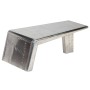 Mesa de centro estilo aviador vintage de aluminio