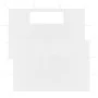 Paredes laterales de cenador con ventanas 2 unidades blanco by vidaXL, Accessories for pavilions and gazebos - Ref: Foro24-30...
