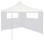 Seitliche Wände des Pavillons mit 2 Fenstern, weiß. von vidaXL, Zubehör für Pavillons und Pavillons - Ref: Foro24-3070428, Pr...