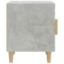 Nachttische 2 Stück betongraues Sperrholz von vidaXL, Nachttische - Ref: Foro24-812051, Preis: 46,69 €, Rabatt: %