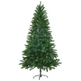 Árbol de Navidad artificial hojas realistas verde 150 cm