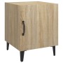Nachttische 2 Stück Sperrholz Sonoma Eiche Farbe von vidaXL, Nachttische - Ref: Foro24-812067, Preis: 69,74 €, Rabatt: %