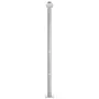 Garden shower with gray base 220 cm stainless steel by vidaXL, Pool and spa accessories - Ref: Foro24-3070793, Price: 338,80 ...