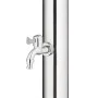 Garden shower with gray base 220 cm stainless steel by vidaXL, Pool and spa accessories - Ref: Foro24-3070793, Price: 338,80 ...