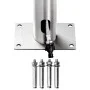 Garden shower with gray base 220 cm stainless steel by vidaXL, Pool and spa accessories - Ref: Foro24-3070793, Price: 338,80 ...