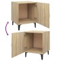 Nachttische 2 Stück Sperrholz Sonoma Eiche Farbe von vidaXL, Nachttische - Ref: Foro24-812067, Preis: 69,74 €, Rabatt: %