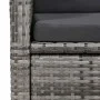 Juego de comedor para jardín 5 piezas gris de vidaXL, Conjuntos de jardín - Ref: Foro24-3068765, Precio: 769,28 €, Descuento: %