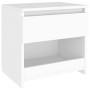 Weißer Nachttisch aus Sperrholz, 40 x 30 x 39 cm von vidaXL, Nachttische - Ref: Foro24-803443, Preis: 35,26 €, Rabatt: %