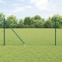 Reja con postes Verde 1.2 x 50 m Acero