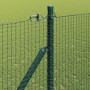 Reja con postes Verde 1.4 x 50 m Acero