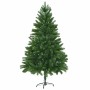 Árbol de Navidad artificial hojas realistas verde 210 cm