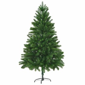 Árbol de Navidad artificial hojas realistas verde 210 cm