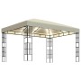 Gazebo with 3x4 m cream LED light strip by vidaXL, Tents and gazebos - Ref: Foro24-3070321, Price: 242,70 €, Discount: %