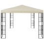 Gazebo with 3x4 m cream LED light strip by vidaXL, Tents and gazebos - Ref: Foro24-3070321, Price: 242,70 €, Discount: %