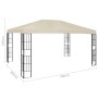 Gazebo with 3x4 m cream LED light strip by vidaXL, Tents and gazebos - Ref: Foro24-3070321, Price: 242,70 €, Discount: %